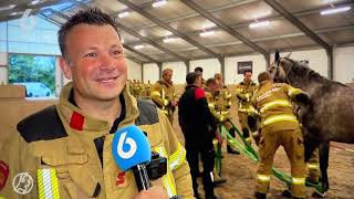 VOLUNTEERS DUTCH FIREFIGHTERS  Op de Nederlandse Televisie met diverse vertalingen [upl. by Thora]