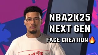 New  NBA 2k25 best drippy face creationnext gen [upl. by Legnaleugim]