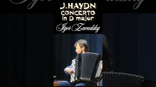 Haydn  Concerto in D major for piano and orchestra 33 Zavadsky Haydn accordion pianoconcerto [upl. by Adnohsar]