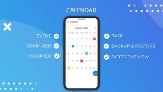 Calendar App  Schedule Planner  Track Tasks amp Events  Business planner [upl. by Ailehpo]