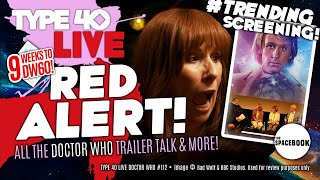 DOCTOR WHO  Type 40 LIVE RED ALERT  BFI Screening  Trailer  DW60 Specials [upl. by Nelleyram]