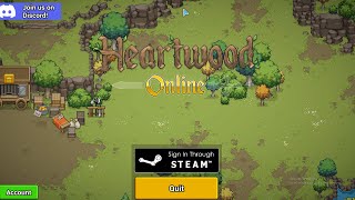 Nuevo mmorpg de mobile y steam  Heartwood Online gameplay español [upl. by Orvan]