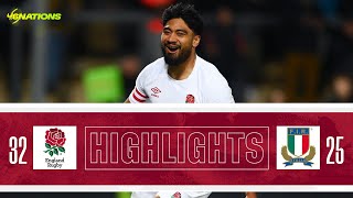 Six Nations U20 Highlights  England v Italy [upl. by Cynera900]