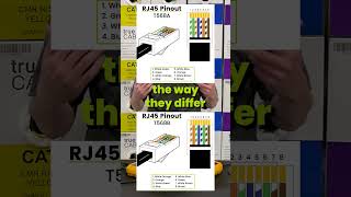 T568a vs T568b shorts [upl. by Virgie]