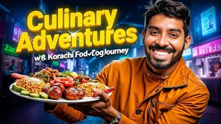 Culinary Adventures with Zaiditvofficial A Karachi Food Vlog Journey [upl. by Dnumde249]