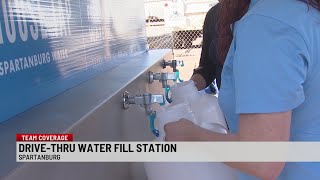 Spartanburg Water extends water fill station through Thursday [upl. by Nosaes]