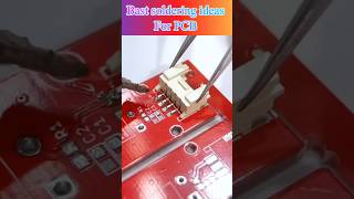 PCB SOLDERING amp ASSEMBLy videos experiment viralvideos diy [upl. by Dranrev]