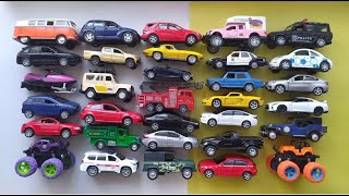 Die cast Metal Scale Mix Various Color Model Welly Kinsmart Maisto  Sedan SUV Sports Coupe [upl. by Hollerman]