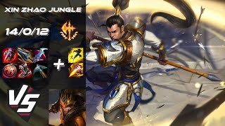 JUNGLE Xin Zhao vs Jarvan IV  EU Master Patch 1419 [upl. by Ietta]