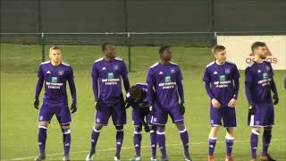 Andonline U21 RSC Anderlecht  Club Brugge Line up [upl. by Aneelas]