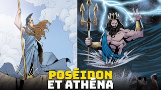 Poséidon et Athéna  Le différend pour Athènes  Version Animée  Mythologie Grecque [upl. by Nahshon]