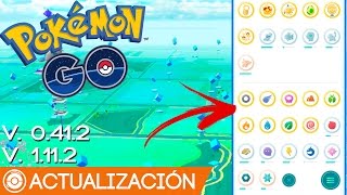 ACTUALIZACIÓN POKÉMON GO Medallas Pokémon Gimnasios y más Versión 1112 amp 0412  La Pokeguía [upl. by Atiuqaj213]