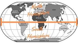 Northern Hemisphere vs Southern Hemisphere  Whats The Difference between them [upl. by Limhaj]