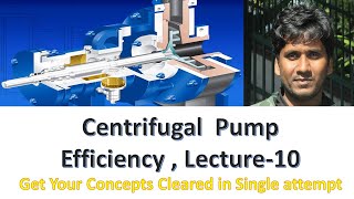 Efficiencies of centrifugal pump  Basics  Lecture 10ChemicalMahi [upl. by Fougere]