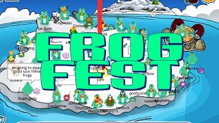 Frog Fest The After Party  Club Penguin Journey [upl. by Annawek496]