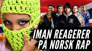 IMAN REAGERER PÅ NORSK RAP  YLTV [upl. by Centonze]