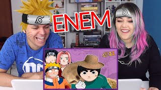 Malandragem Ninja  Episódio 11 ENEM NINJA Voice Makers REACT [upl. by Anastasia275]