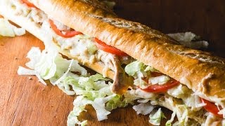 The Best Hot Chicken Club Sandwich  SAM THE COOKING GUY [upl. by Neelcaj295]