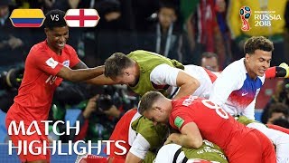 Colombia v England  2018 FIFA World Cup  Match Highlights [upl. by Niwred]