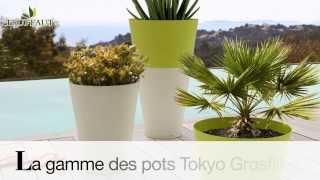 Grosfillex  les pots TOKYO  Truffaut [upl. by Dygal]