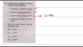 Question No24 UPSC CMS 2022 PAPER 1 Discussion [upl. by Ordnajela]