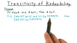 Transitivity of Reducibility  Georgia Tech  Computability Complexity Theory Complexity [upl. by Perpetua]