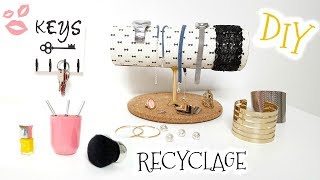 DÉCO ORGANISATION ASTUCE AVEC MES POUBELLES  RECYCLAGE [upl. by Eelyma]