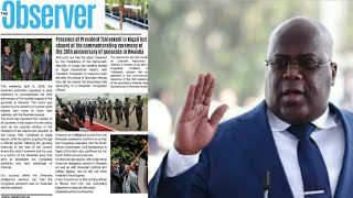 BIRAKWIYE KO ABAKONGOMANI BAMAGANA IBINYAMAKURU BISEBYA PRESIDENT NA CONGO BYUMWIHARIKO [upl. by Assenay]