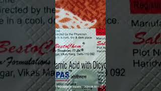 Mefenamic acid and dicyclomine hydrochloride tablets ip  Get complete information in this video [upl. by Ezaria]