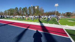 Catawba Band Day Practice  Fight Song 11162024 Floor View [upl. by Siuraj611]