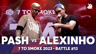 PASH 🇷🇺 vs Alexinho 🇫🇷  GRAND BEATBOX BATTLE 2023 7 TO SMOKE  Battle 13 [upl. by Means161]