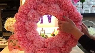 DIY цветы из салфеток Идеи к праздникуnapkin flowers decor for the holiday [upl. by Hazaki]