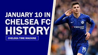 10 January in Chelsea FC History  Mason Mount Birthday  Goal Of The Day  Statistics [upl. by Brothers163]