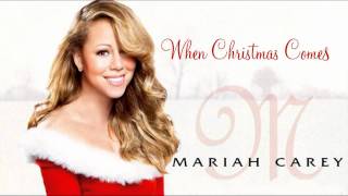 Mariah Carey  When Christmas Comes Karaoke [upl. by Queri]