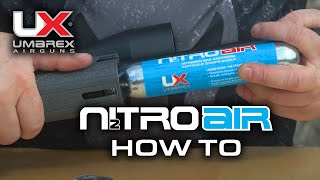 How To Degas and Install NitroAir Nitrogen Cartridge in Umarex Komplete Airgun [upl. by Resor]