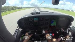 VIRB 0454 Checkout in Cessna 182S with Stuart at Sunair Leesburg Florida [upl. by Heywood]