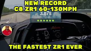 Fastest 60130mph Corvette EVER  C8 ZR1 [upl. by Attenor]