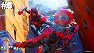 spider man miles morales gameplay walkthrough part 5  Full HD 60 FPS [upl. by Herrah190]