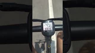 Ebike 350 W max speed test [upl. by Bennir688]