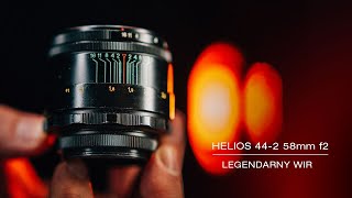 Zza Żelaznej Kurtyny Helios 442 58mm f2 Recenzja 2024 [upl. by Pergrim]