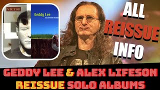 GEDDY LEE amp ALEX LIFESON RUSH Announce SOLO ALBUM REISSUES  EVERYTHING YOU NEED TO KNOW [upl. by Pedaias]