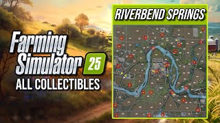 Riverbend Springs  All Collectibles Farm Sim 25 [upl. by Psyche]