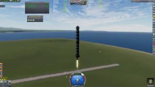 Stock KSP Career w Principia  First Steps to First Orbit [upl. by Nosduh]