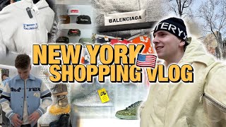 200€ BALENCIAGA JACKE😳 New York SHOPPING VLOG 🇺🇸🛍️ mit janxcb [upl. by Ylelhsa]