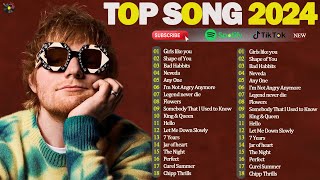 The Best Pop Songs of 2024 🎶🎤🔥 New Popular Songs 2024 🔥 Ed Sheeran Justin Bieber The Weeknd [upl. by Aisekal]