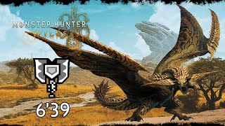 【MHWilds Beta】 Rey Dau  639  Solo Charge Blade [upl. by Dolph]