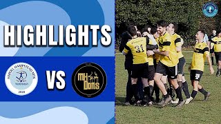 Hapoel Hampstead vs Mill Hill Dons  Highlights [upl. by Sloatman693]