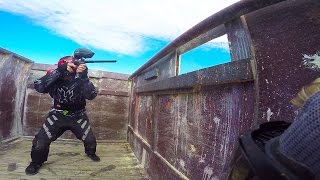 Intense Paintball Match [upl. by Ahsenrad]