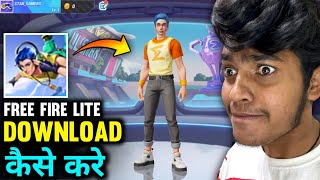 HOW TO DOWNLOAD FREE FIRE LITE [upl. by Auqinihs]