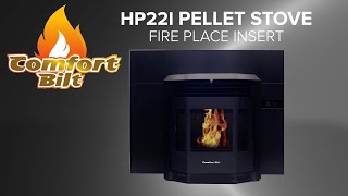 Comfortbilt Pellet Stove Insert HP22i Introduction [upl. by Nylarak]